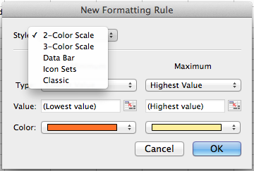 use conditional formulas for mac